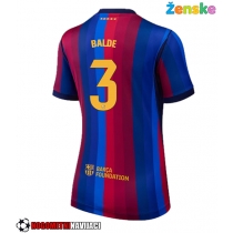 Ženske Nogometnih dresov Barcelona Alejandro Balde #3 Domači 2026-27 Kratki rokavi